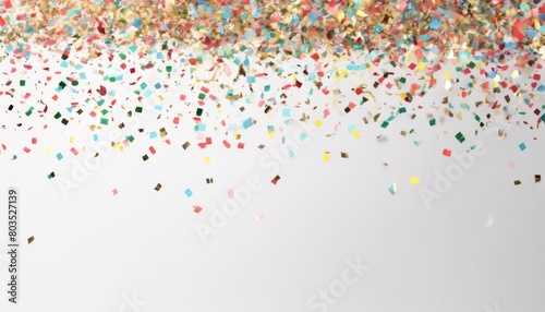 'confetti isolated Festive background transparent celebration party colourful event decor joy happiness decorative fun entertainment holiday cheerful festival cheer carniva' photo