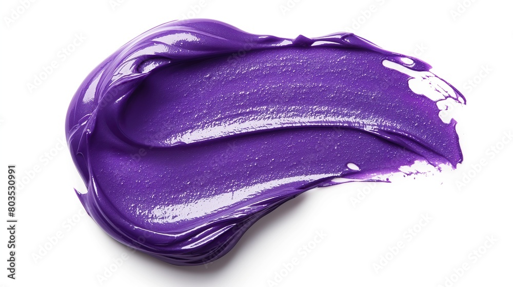 Lip gloss swatch in the different colors on a white background Lip gloss swatch in the different colors on a white background