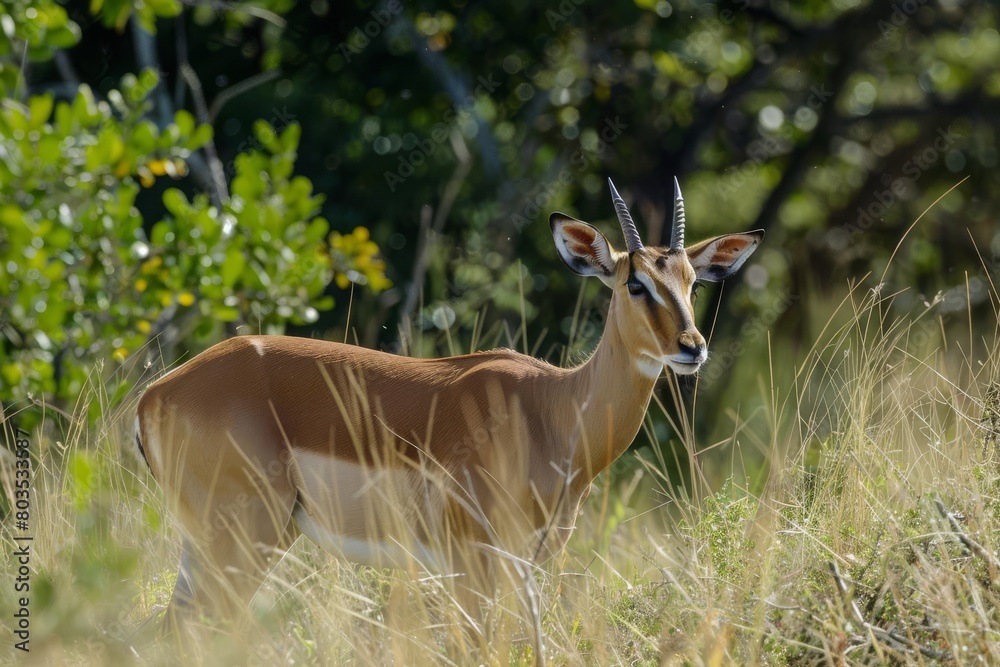 impala in the savannah wildlife photography impala in the savannah wildlife photography
