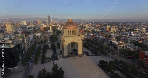 Monumento a la Revolución en la Ciudad de México. 