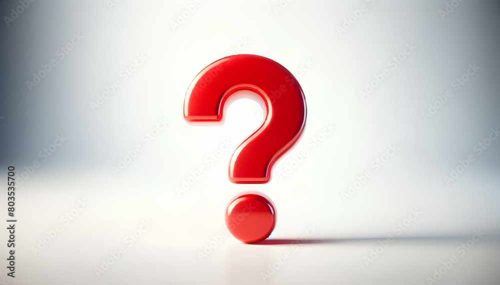red question mark red question mark
