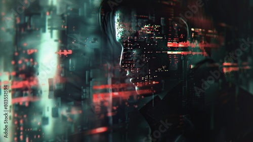 technology infesting, blurred, dark tone  © Rey