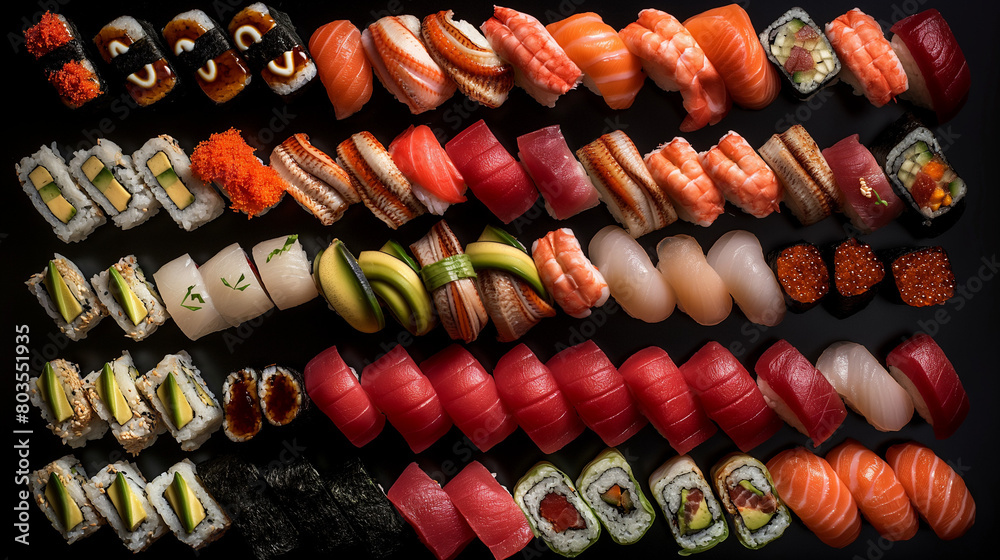 sushi collection japanese food sushi sushi collection japanese food sushi
