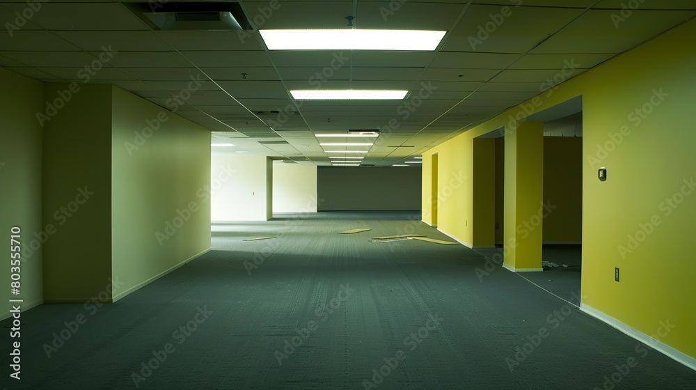 the backrooms, liminal space photography, eerie empty rooms, gray