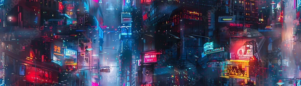 Capture the eerie essence of a dystopian cityscape in an impressionist style