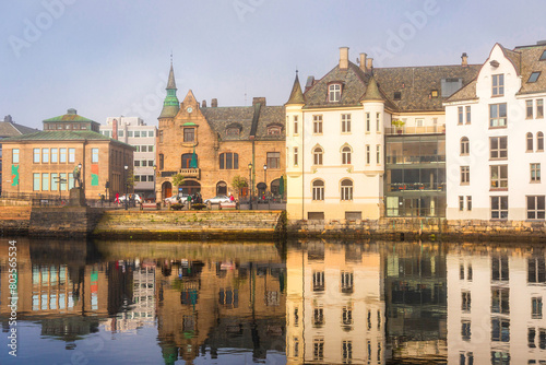 Alesund downtown views, Norway