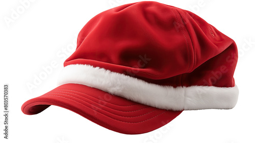 Red Hat With White Stripe