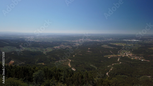 View from Bussaco, Portugal photo