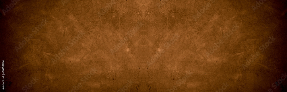 Old texture brown yellow style vintage cardboard sheet of empty paper background.