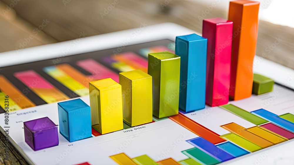Close-up of a budget planning app on a tablet, technology aiding in financial savings Close-up of a budget planning app on a tablet, technology aiding in financial savings