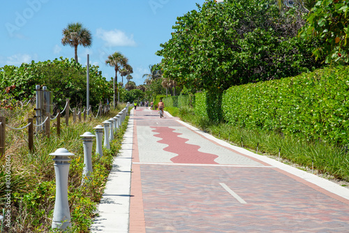 Photo of beach walk aria in South Florida