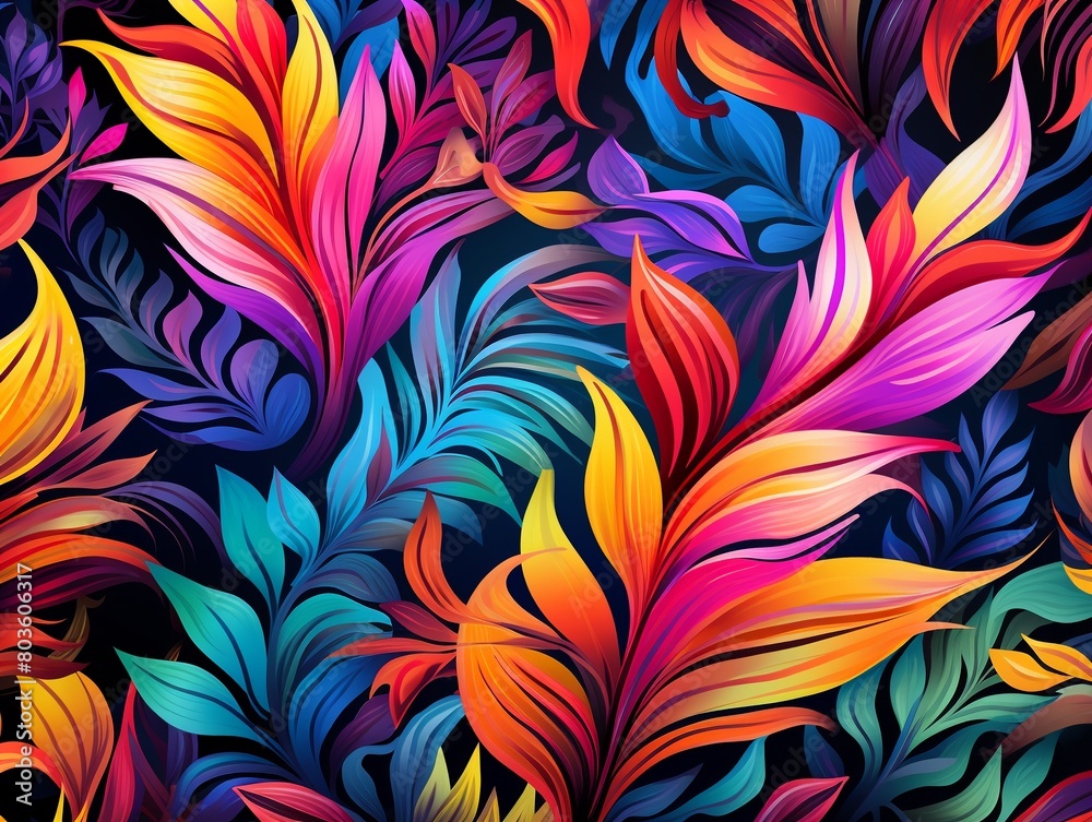 Untamed textures, vibrant summer shades, seamless vector pattern for bold, adventurous textile designs , vector and illustrations Untamed textures, vibrant summer shades, seamless vector pattern for bold, adventurous textile designs , vector and illustrations