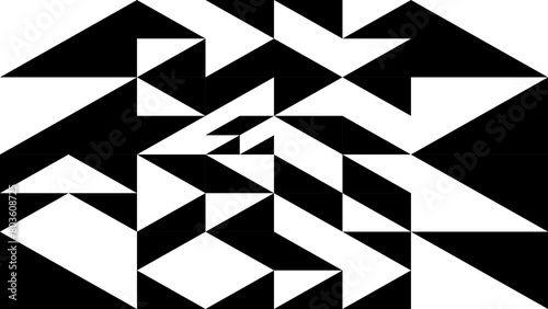 flat abstract pattern background