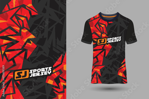 Sport Jersey Abstract background grunge texture pattern