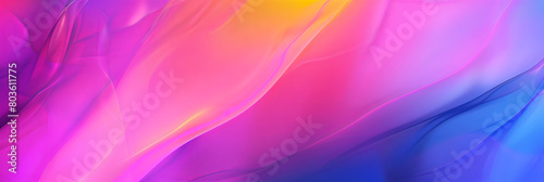 colorful gradient background with smooth curves, generative AI