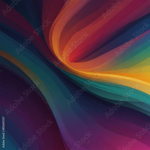 Abstract colorful wavy pc background