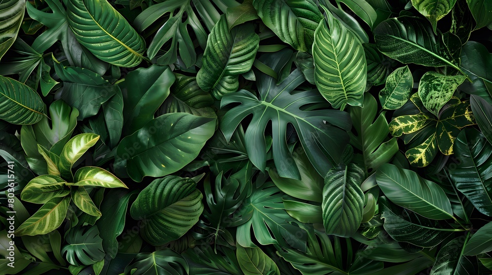 Tropical leaf background Tropical leaf background
