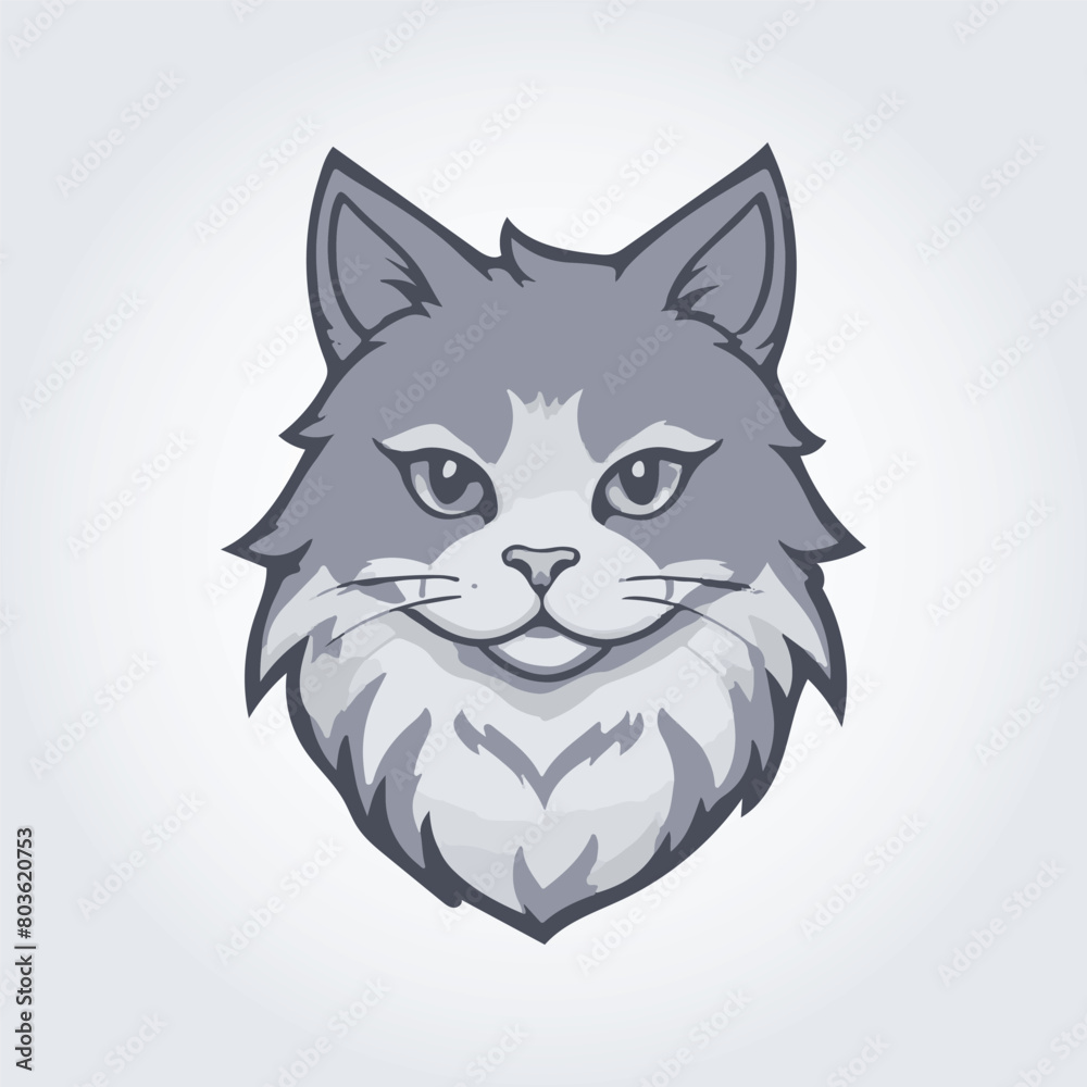cute cat logo cute cat logo