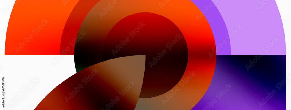 Vibrant colorfulness with a red, purple, and blue swirl on a white background, creating a symmetrical circle pattern. The hues of orange, amber, and magenta blend beautifully in this artistic display Vibrant colorfulness with a red, purple, and blue swirl on a white background, creating a symmetrical circle pattern. The hues of orange, amber, and magenta blend beautifully in this artistic display