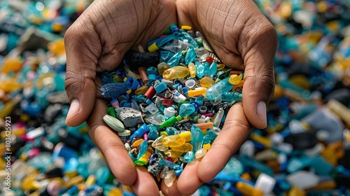 Microplastics and environmental justice, disproportionate impact on marginalized communities © chayantorn