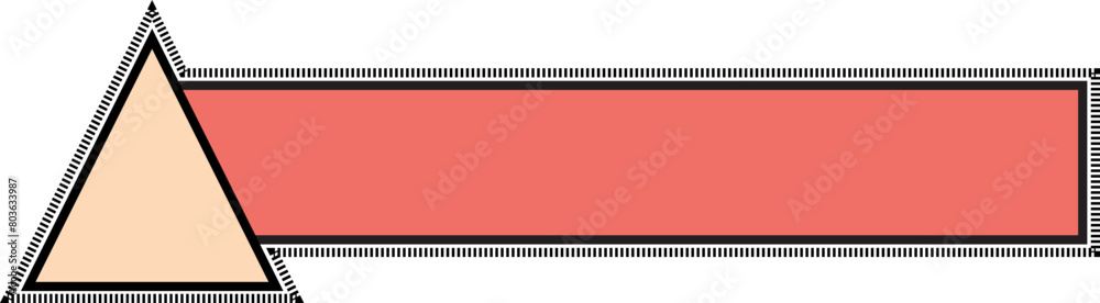 Textbox vector shape