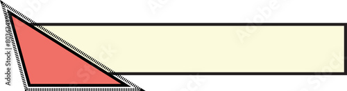 Textbox vector shape