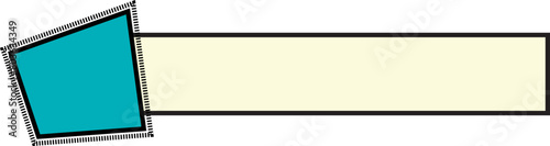 Textbox vector shape