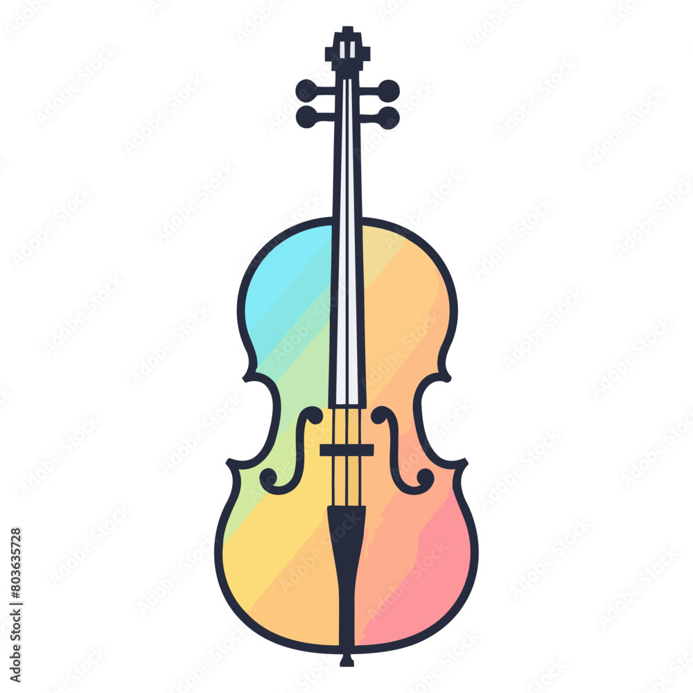 An icon representing a musical instrument, rendered in a vector style