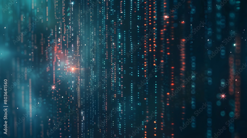 Binary background Binary background