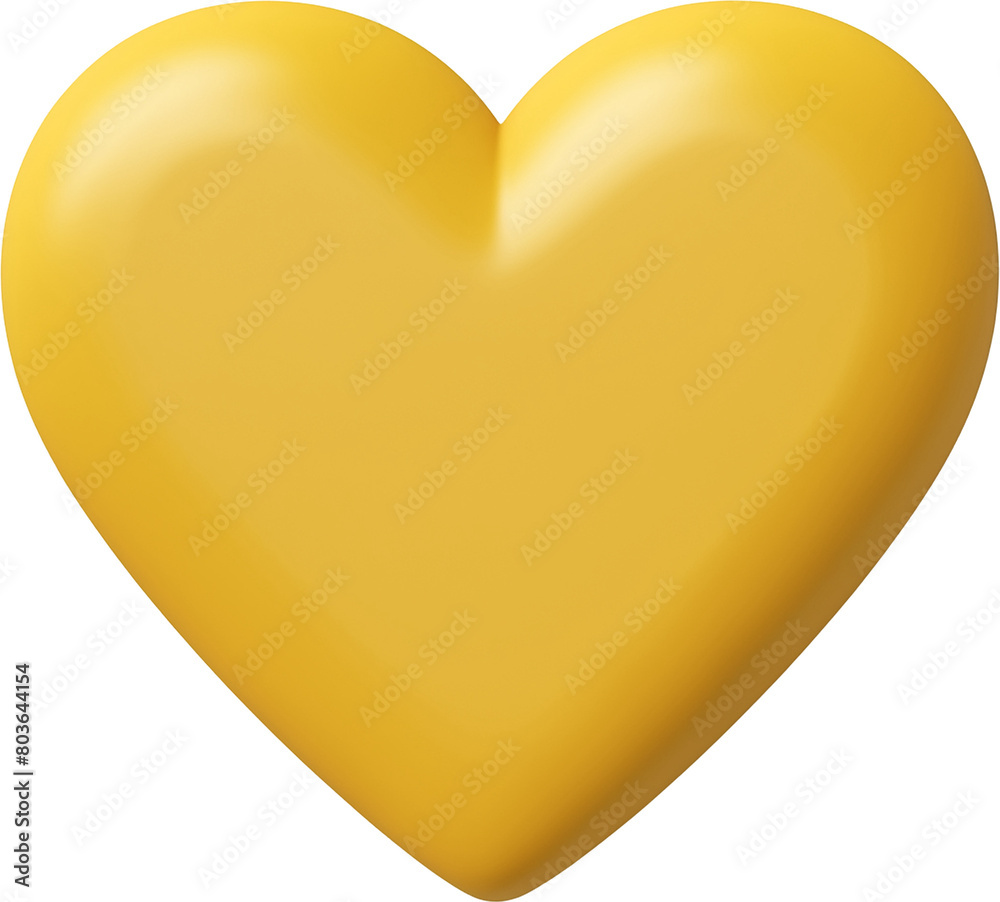 rounded 3d yellow gradient heart, view from above, isolated on a transparent background, high detail, ultra realistic, photo realistic. valentine, mother's day, wedding. rounded 3d yellow gradient heart, view from above, isolated on a transparent background, high detail, ultra realistic, photo realistic. valentine, mother's day, wedding.