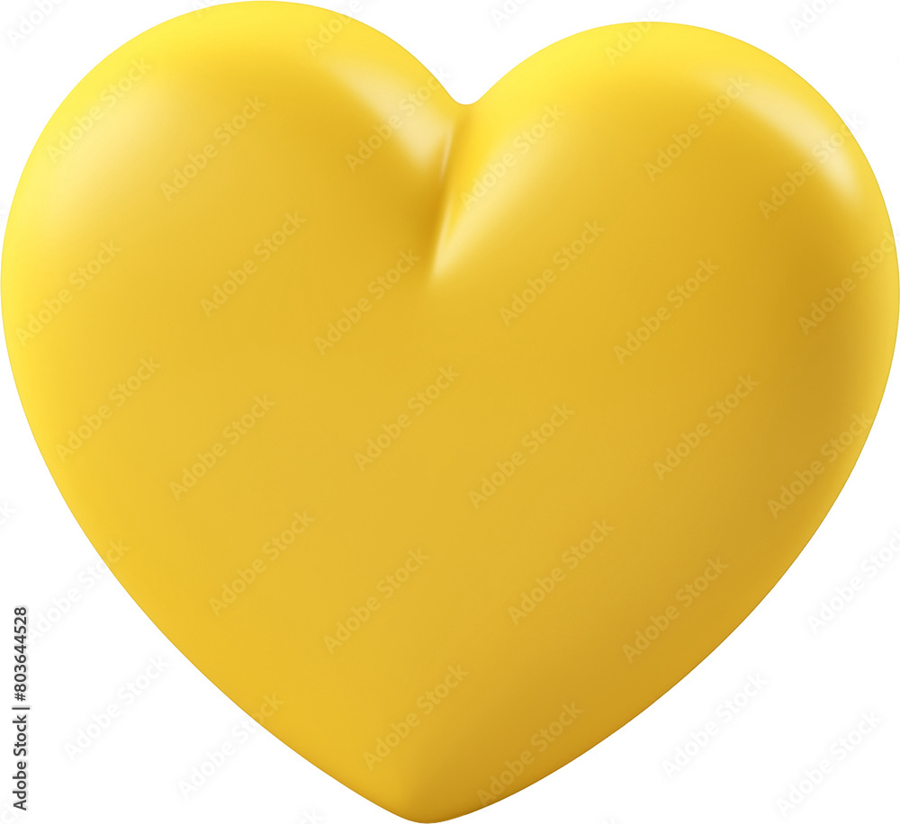 rounded 3d yellow gradient heart, view from above, isolated on a transparent background, high detail, ultra realistic, photo realistic. valentine, mother's day, wedding. rounded 3d yellow gradient heart, view from above, isolated on a transparent background, high detail, ultra realistic, photo realistic. valentine, mother's day, wedding.