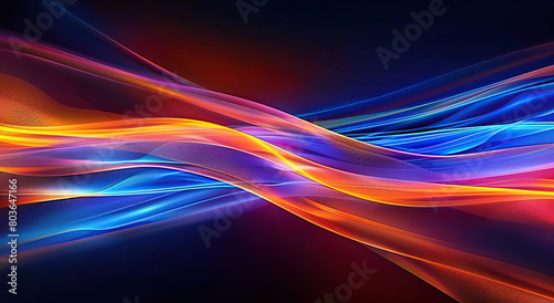 abstract colorful wave background.