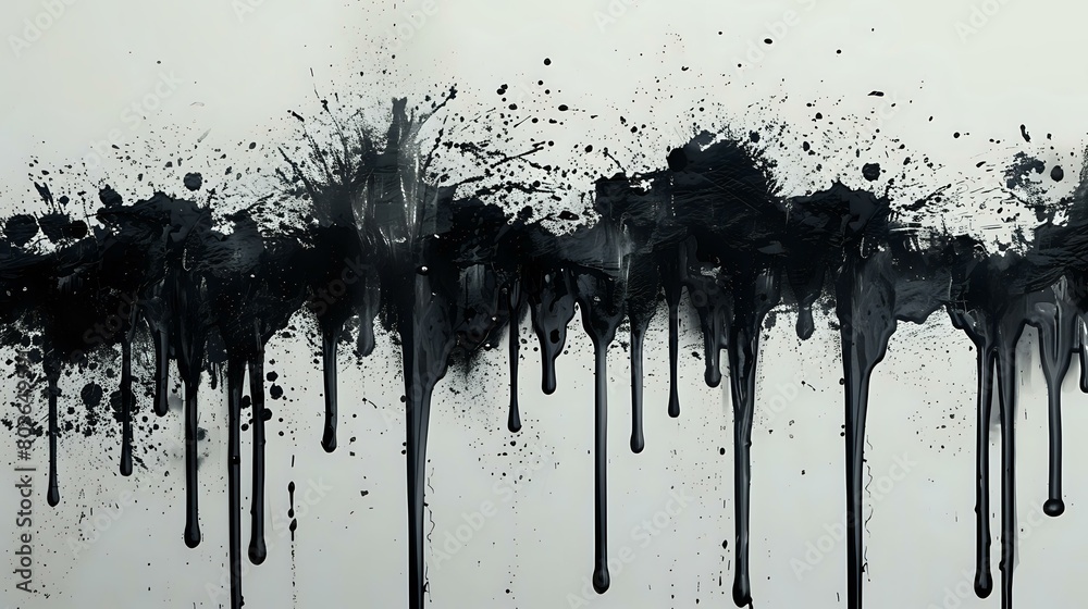 Fluid Forms: Tactile Monochromatic Ink Blot Patterns Fluid Forms: Tactile Monochromatic Ink Blot Patterns