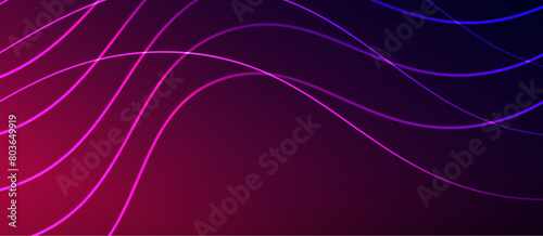 A vibrant pattern of water, violet, pink, and magenta waves set against a dark purple background, resembling an electric blue terrestrial plant