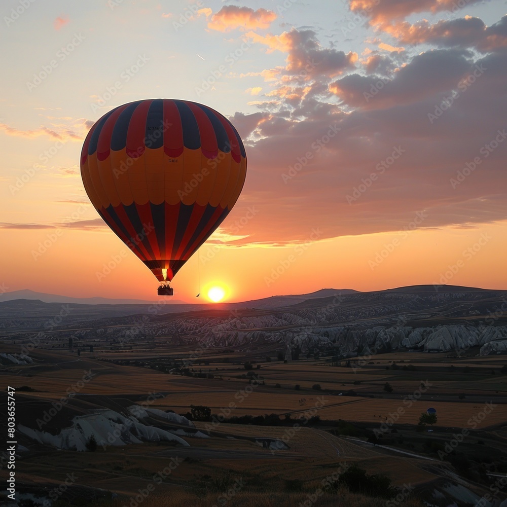 Hot Air Balloon Ride - Take a hot air balloon ride over Cappadocia, Turkey, for breathtaking views of the unique landscape at sunrise.