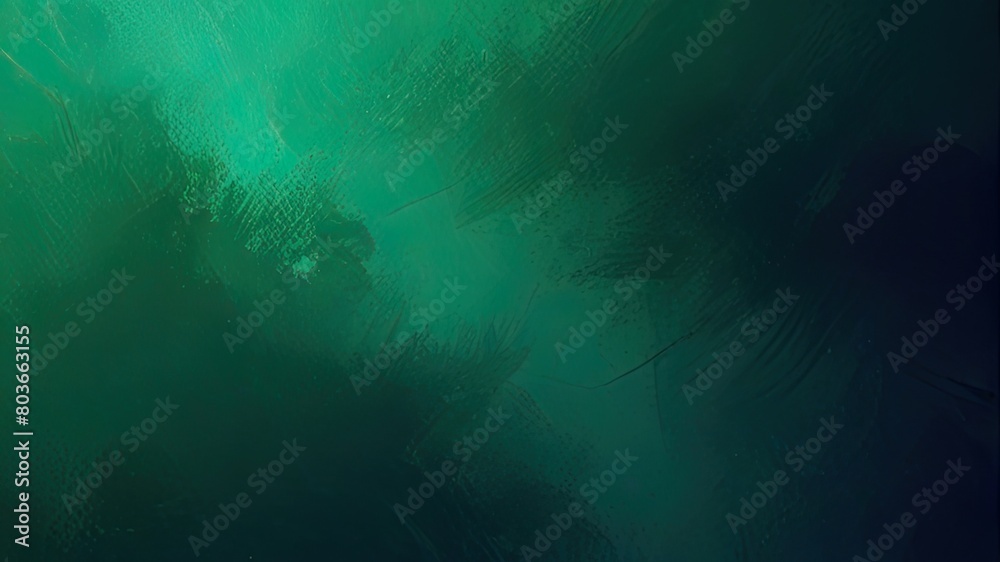Obraz premium underwater green world background