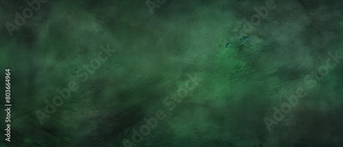 A dark green grunge texture background 3d rendering   wallpaper texture. 