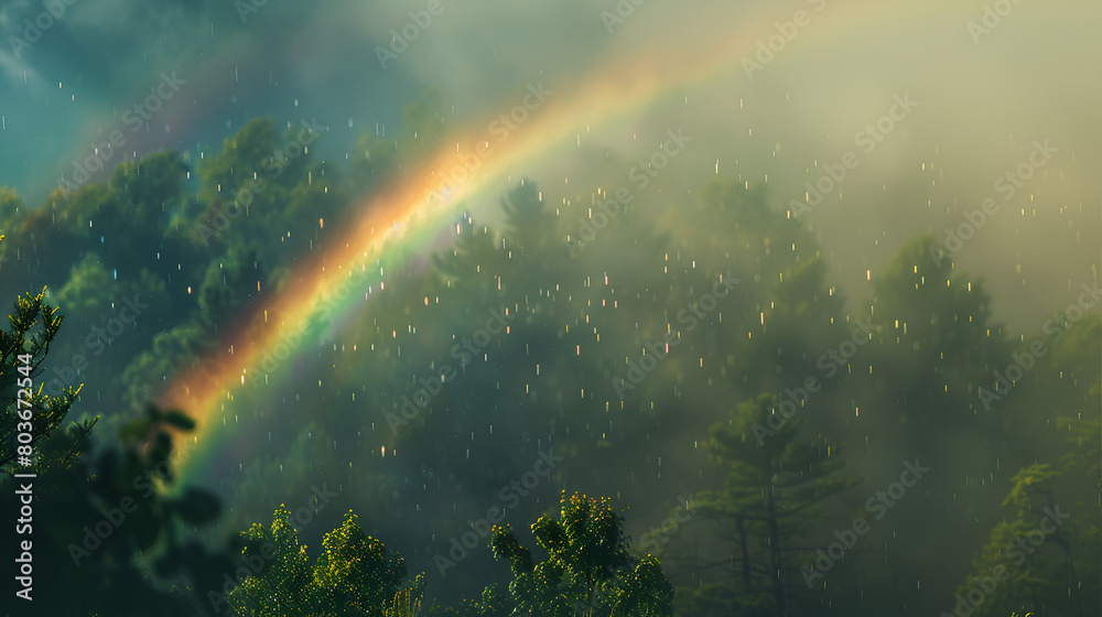 rainbow over the river rainbow over the river