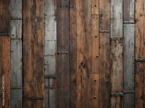 Old wood texture. Narratives etched in textured wood backgrounds. photo