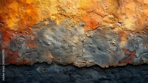 Impasto Inspired Aged Wall Texture