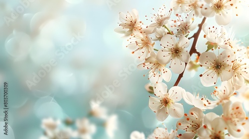 Springtime season blossom, sunny spring day © Muzikitooo