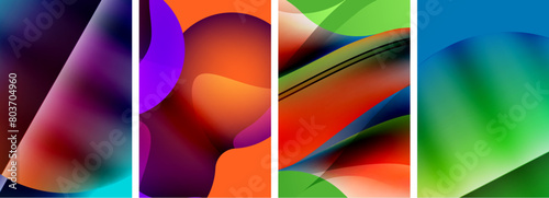 A vivid collage of electric blue, symmetric patterns in closeup of petallike shapes, showcasing the colorfulness of terrestrial plants in a unique organism