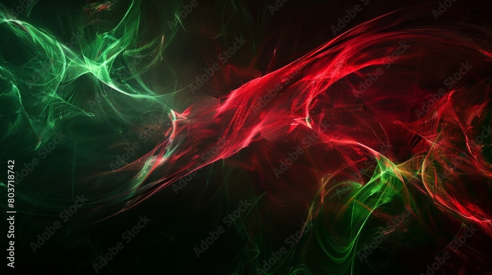Fototapeta premium abstract background, reg and smoke