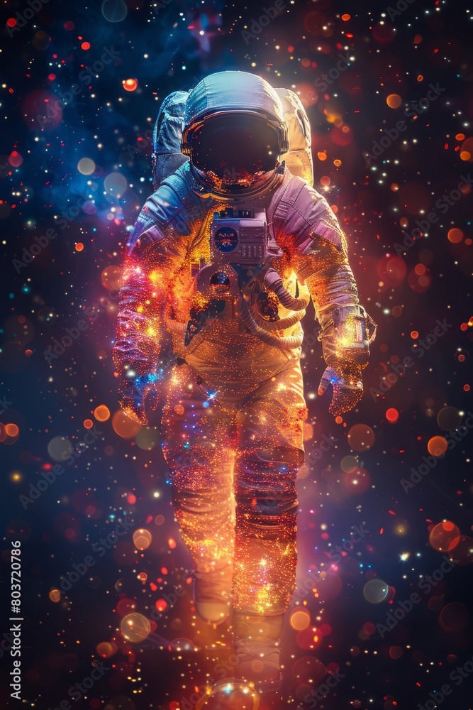 astronaut in space astronaut in space