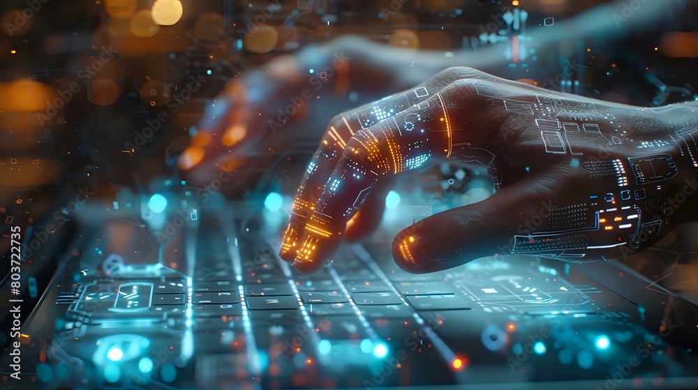 Digital Technology: Hands-on Holographic Interface Digital Technology: Hands-on Holographic Interface