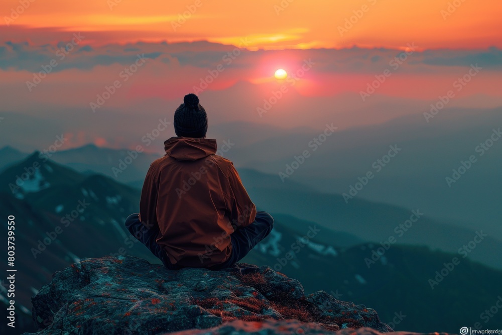 At the peak, find harmony within. At the peak, find harmony within.