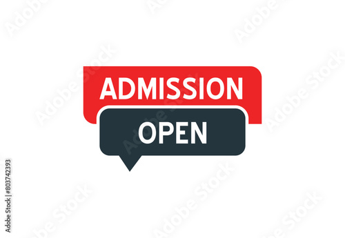 Highly Customizable Admission Open Graphic - Ideal for Schools, Universities, Workshops, and Conferences 