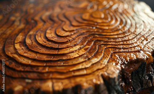  close up of tree rings, artistic photography. Created with Ai © Digital Canvas