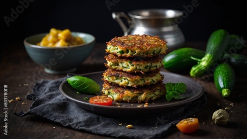 Mücver (Zucchini Fritters)