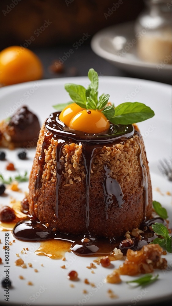 Sticky toffee pudding